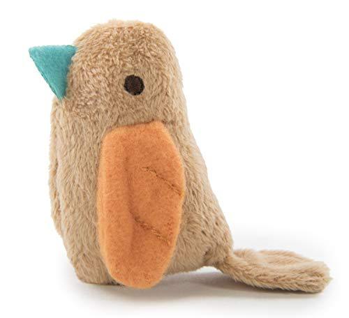 SmartyKat Chickadee Chirp Cat Toy with Bird Sounds(shapes/colors may vary)