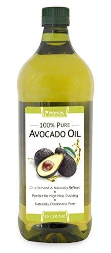 Tropical Plantation 51oz 100% Pure Avocado Oil, Cholesterol Free Made from Hass-Avocados, Cold-Pressed and Natural Refined by Lily of the Desert