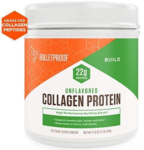 Bulletproof Collagen Protein Powder, Unflavored, Keto-Friendly, Paleo, Grass-fed Collagen, Amino Acid Building Blocks for High Performance (17.6 oz)