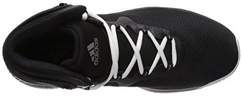 adidas Men's Explosive Bounce Basketball Shoes, Black/Metallic Silver/White, ((15 M US)