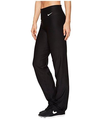 NIKE Women's Power Training Pants, Black/White, Large