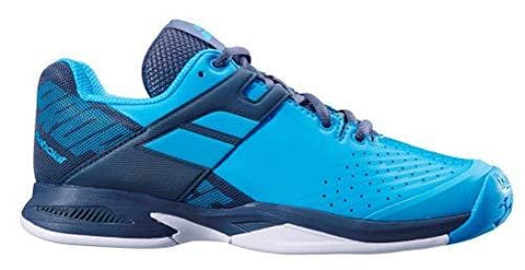 Babolat Kid's Propulse All Court Tennis Shoes, Blue/Grey (3.5 US)