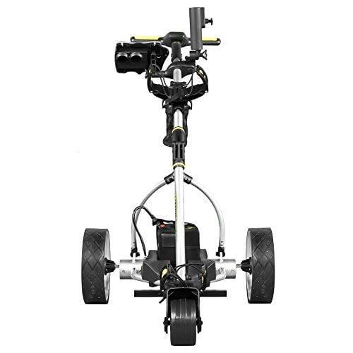 Bat-Caddy X3R Remote Control Cart w/ Free Accessory Kit, Silver, 35Ah SLA
