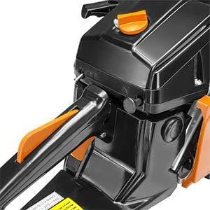 XtremepowerUS 22" inch 2.4HP 45cc Gasoline Gas 2-Stroke Chainsaw Cutting Wood Cutter Industry Engine Motor EPA, Orange