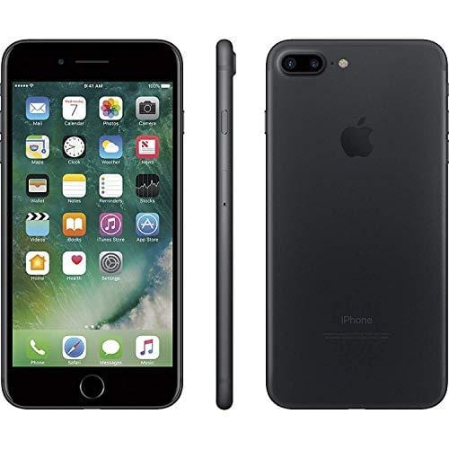 Apple iPhone 7 Plus 128GB Unlocked GSM 4G LTE Quad-Core Smartphone w/ Dual 12MP Camera - Black (Renewed)