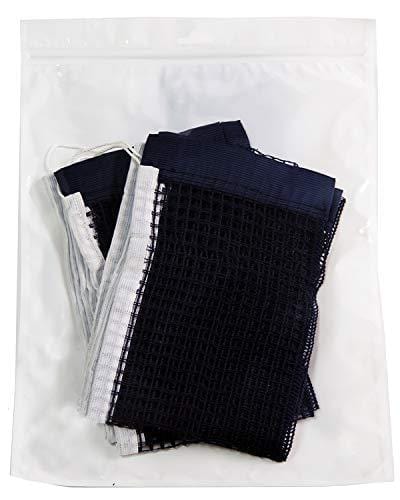 Kioos Table Tennis Nets Set Up Ease, Navy Blue Ping Pong Net Replacement 2 Pack