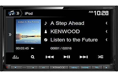 Kenwood DDX773BH 6.95" in Dash Touchscreen DVD CD Receiver with Built in Bluetooth, AM/FM Tuner and HD Radio