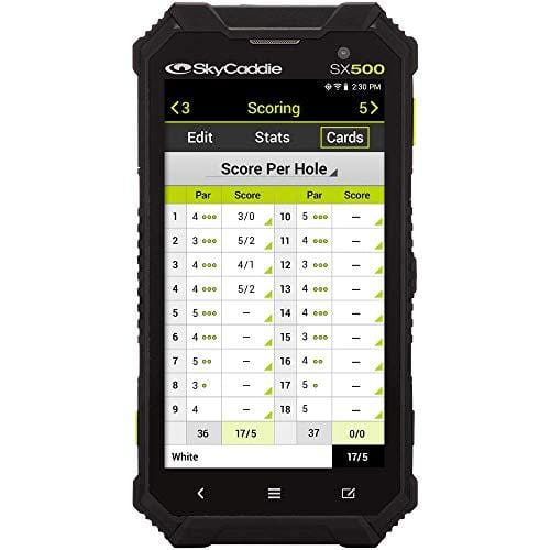 SkyCaddie Sky Golf SX500 GPS