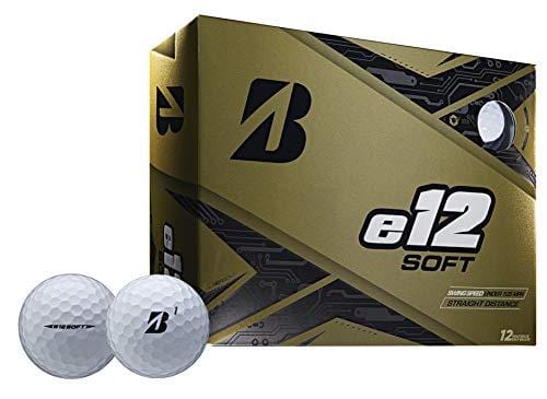 Bridgestone Golf e12 Soft Golf Balls, White (One Dozen) [product _type] Bridgestone Golf - Ultra Pickleball - The Pickleball Paddle MegaStore