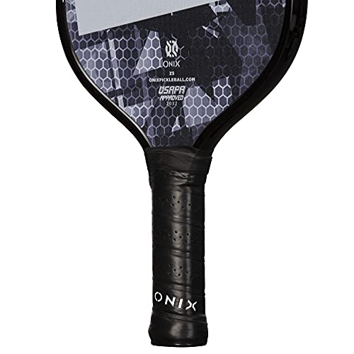 Onix Graphite Z5 Graphite Carbon Fiber Pickleball Paddle with Cushion Comfort Grip