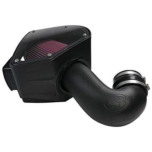 S&B Filters 75-5090 Cold Air Intake For 1994-2002 Dodge Ram Cummins 5.9L (Oiled Cleanable, 8-ply Cotton Filter)