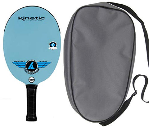 Pro Kennex PROKENNEX Ovation Flight Pickleball Paddle - Plus 2 Paddle Bag - Blue