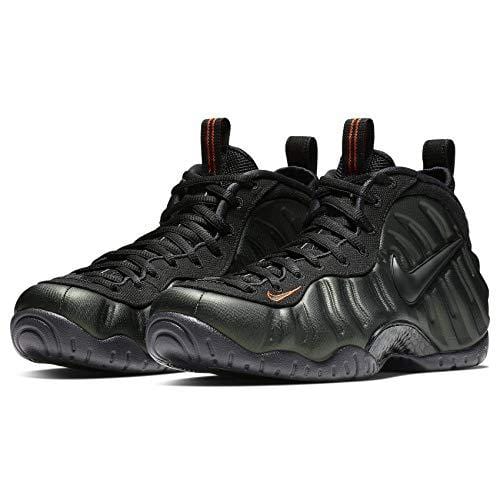 Nike Air Foamposite Pro Men's Shoes Sequoia/Black/Team Orange 624041-304 (11.5 D(M) US)