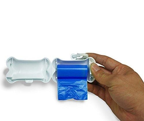 Gorilla Supply 1000 Blue Dog Pet Poop Bags, EPI Technology, 50 Refill Rolls (with Patented Dispenser)
