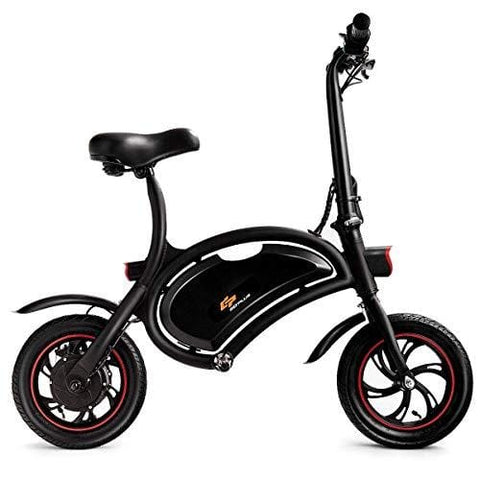 Goplus Folding Electric Bike 350W Lightweight E-Bike Mini Electric Bicycle Scooter Max Speed Up to 19 MPH with 12.5 Mile Range, Cruise Control System, APP Speed Setting and Headlight (Black)