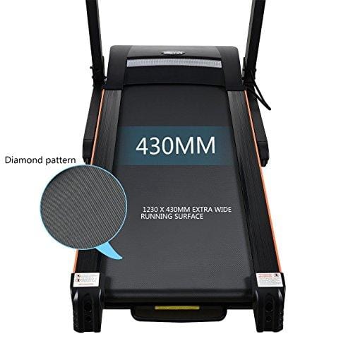 Shayin Treadmills Folding Electric Treadmill Auto Power Incline Running Exercise Machine for Home Gym Exercise Fitness Fold Up