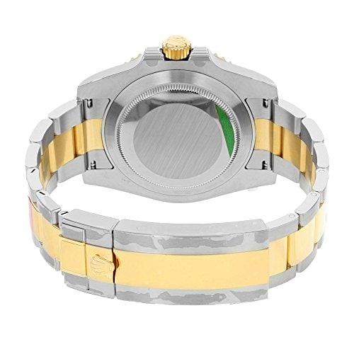 Rolex Submariner Stainless Steel Yellow Gold Watch Blue Ceramic Watch 116613