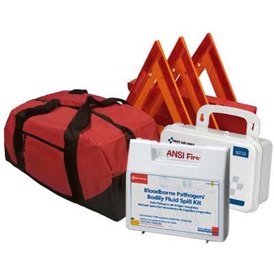 Safety and Trauma Supplies Basic NEMT DOT OSHA Compliant All-in-One Kit
