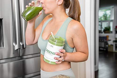 Teami® Greens Veggie Superfood Powder - 30 Servings - 16 Superfoods Including Spirulina, Wheatgrass, Chlorella, Garcinia Cambogia, Acai, and Kale