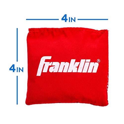 Franklin Sports Replacement Bean Bags for Cornhole - Includes 8 Bean Bags - 4 inch x 4 inch