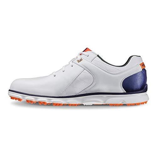 FootJoy Men's Pro/SL-Previous Season Style Golf Shoes White 11.5 W Navy/Orange, US [product _type] FootJoy - Ultra Pickleball - The Pickleball Paddle MegaStore