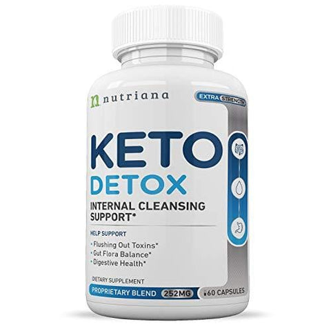 Best Keto Detox Cleanse Weight Loss Pills For Women and Men - Keto Colon Cleanser and Detox for Weight Loss - Ketogenic Diet Support to Boost Energy and Flush Toxins - 60 Count