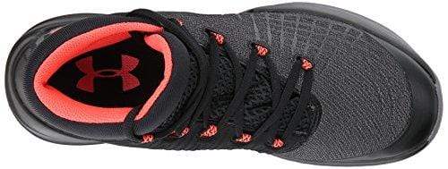Under Armour Men's NXT Basketball Shoe, Black (002)/Graphite, 13