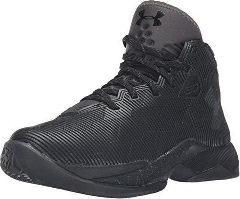 Under Armour Grade School Curry 2.5 Basketball Shoe (7Y, Black/Charcoal/Graphite)