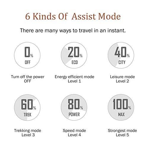 MZZK Electric Mountain Bike 7-Speed 500W Powerful E-Bike with 48V Lithium Battery & Multi-Function Display (26" Mountain Bike-Black)