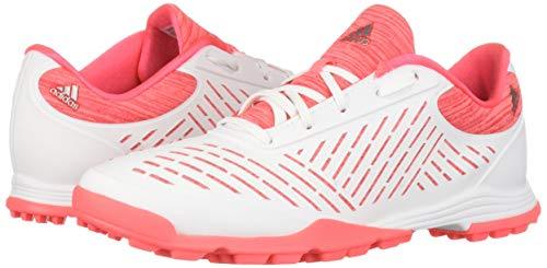 adidas Womens Adipure Sport 2 Golf Shoe FTWR White/red Zest/Active Pink 8.5 M US [product _type] adidas - Ultra Pickleball - The Pickleball Paddle MegaStore
