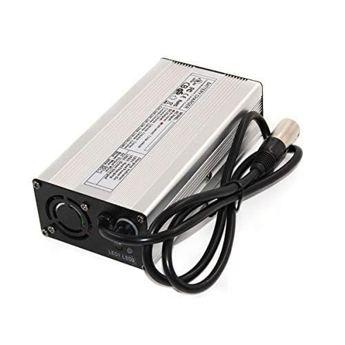54.6V 4A Charger Electric Bike Charger 48V Li-ion Battery Charger 48V Charger 48V Scooter/E-Bike/Boat/Motorcycle Battery Charger 48V for Ezgo Battery Charger (54.6V4A XLR)