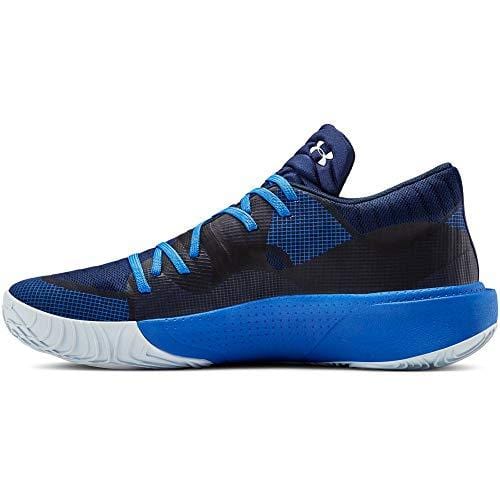 Under Armour Men's Spawn Low Basketball Shoe Academy (400)/Blue Strike 7 M US