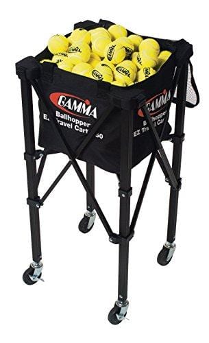 Gamma Sports EZ Travel Cart Pro 150 Ball Hopper, Black [product _type] Gamma Sports - Ultra Pickleball - The Pickleball Paddle MegaStore