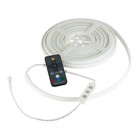 Power Practical Luminoodle Basecamp - 20 ft LED Outdoor String Lights - 12V Outdoor Color Changing Lighting Strip with Remote for Boats, RV, Camping, Patio - Waterproof Light Rope up to 1000 Lumens