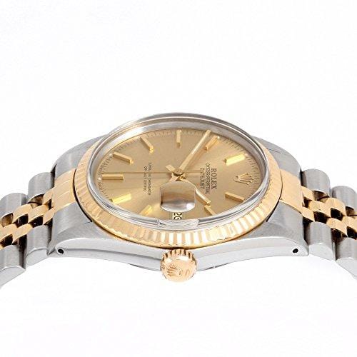 Rolex Datejust Swiss-Automatic Male Watch 16013 (Certified Pre-Owned)