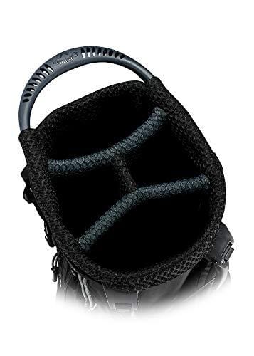 Callaway Golf 2019 Hyper Lite Zero Stand Bag, Black/Titanium/White, Double Strap