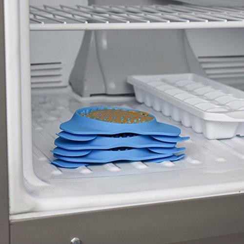 Aquapaw Slow Treater Treat Dispensing Mat Suctions to Wall for Pet Bathing, Grooming, and Dog Training