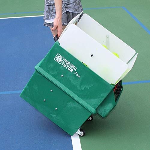 OnCourtOffCourt Pickleball Tutor Plus (Battery Included) - Easily Adjustable for Any Shot/Up to 65 MPH Ball-Speed