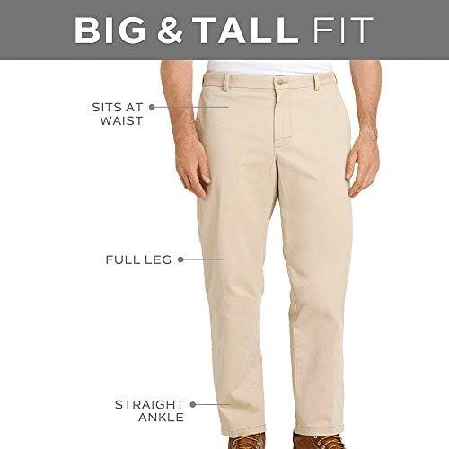 IZOD Men's Golf SwingFlex Straight Fit Pant, Black, 33W X 30L