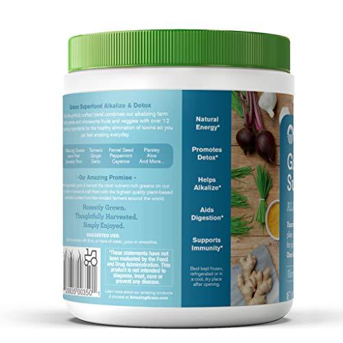 Amazing Grass Green Superfood Detox and Digest Cleanse Organic Powder