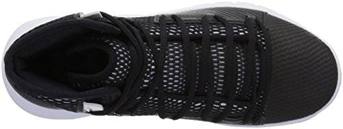 Under Armour Men's Drive 5 Basketball Shoe, Black (003)/White, 9.5