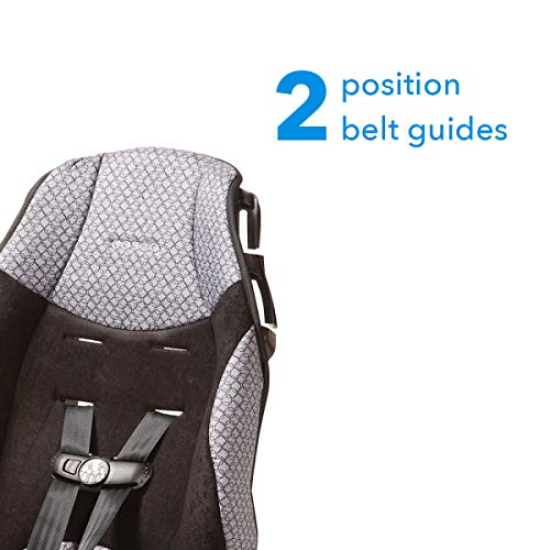 Cosco - Highback 2-in-1 Booster Car Seat - 5-Point Harness or Belt-positioning - Machine Washable Fabric, Hawthorne