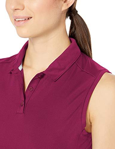 Nike Women's Dry Polo Sleeveless, True Berry/True Berry, Medium