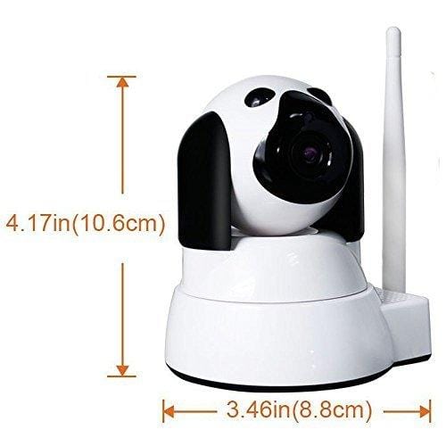 Yooan WiFi IP Camera 720P HD Wireless Camera Baby Pet Monitor Surveillance Home Security Camera Nanny IP Cam Pan/Tilt with Motion Detection Two-Way Audio Night Vision