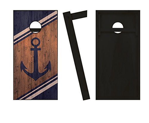 Tailgating Pros Anchor Cornhole Boards with Set of 8 Cornhole Bags