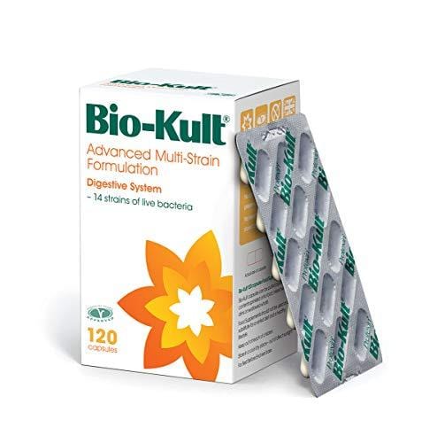 Bio-Kult Advanced 14 Strain Probiotic Supplement  - Probiotics for Maintaining Healthy Digestive and Immune Systems - Pack of 120 Capsules