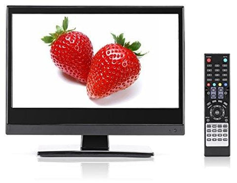 Small TV - Perfect Kitchen TV - 15.6 inch LED TV - Watch HDTV Anywhere - for Kitchen tv, RV tv, Office tv & More- Free HD Local Channels - Small HD TV - USB, HDMI, RCA, RF & More