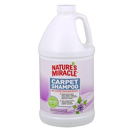 Nature's Miracle Tropical Bloom Scent Deep Cleaning Carpet Shampoo, Tropical Bloom, .5 gallon