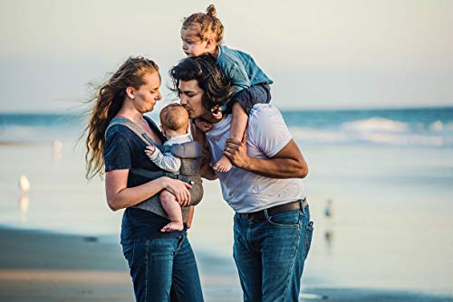 You+Me 4-in-1 Ergonomic Baby Carrier, 8 - 32 lbs (Grey Mesh)