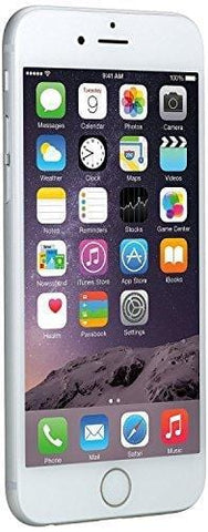 Apple iPhone 6 64GB Factory Unlocked GSM 4G LTE Smartphone, Silver (Renewed)